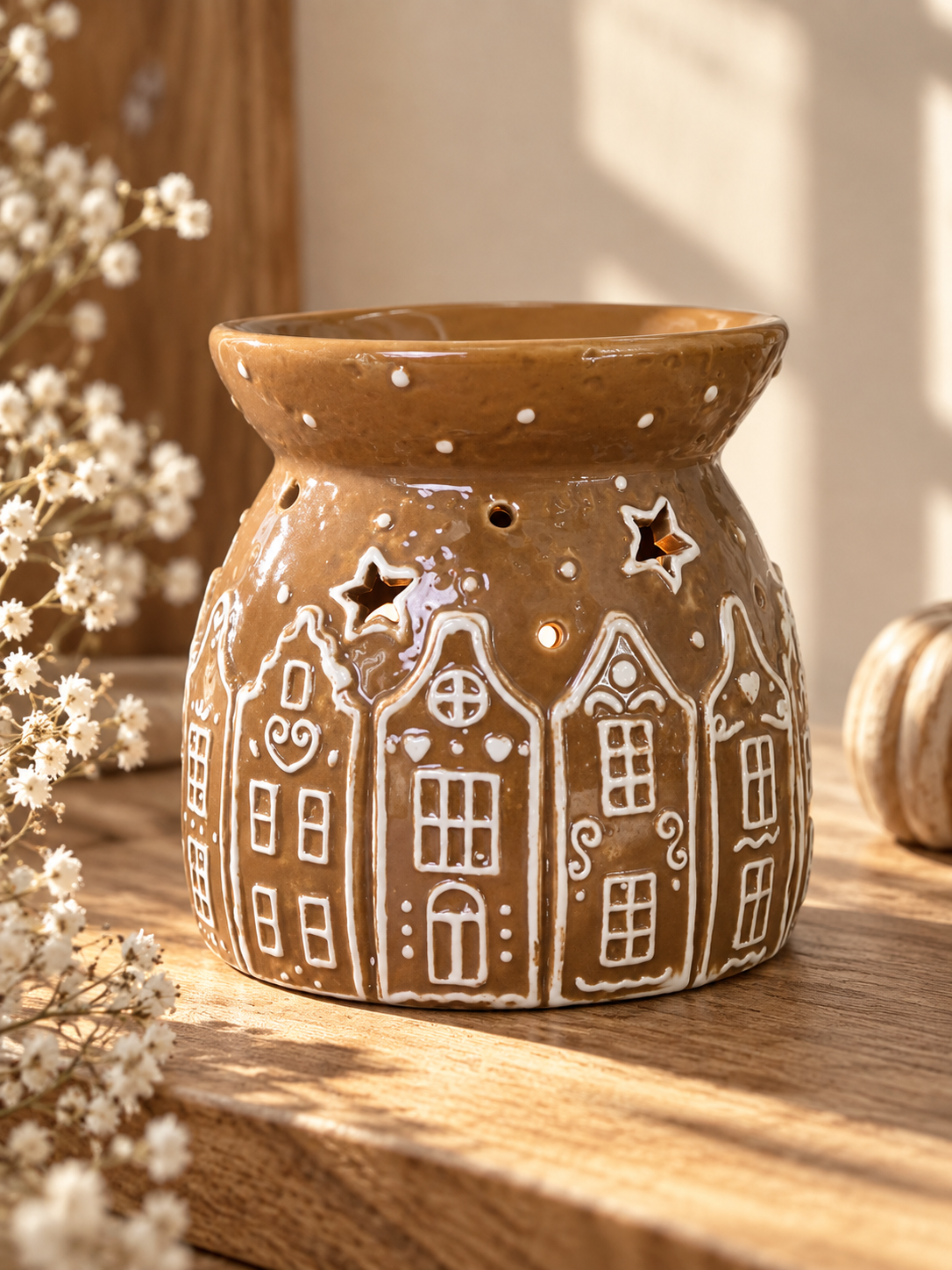 Waxbrander Gingerbread Bol