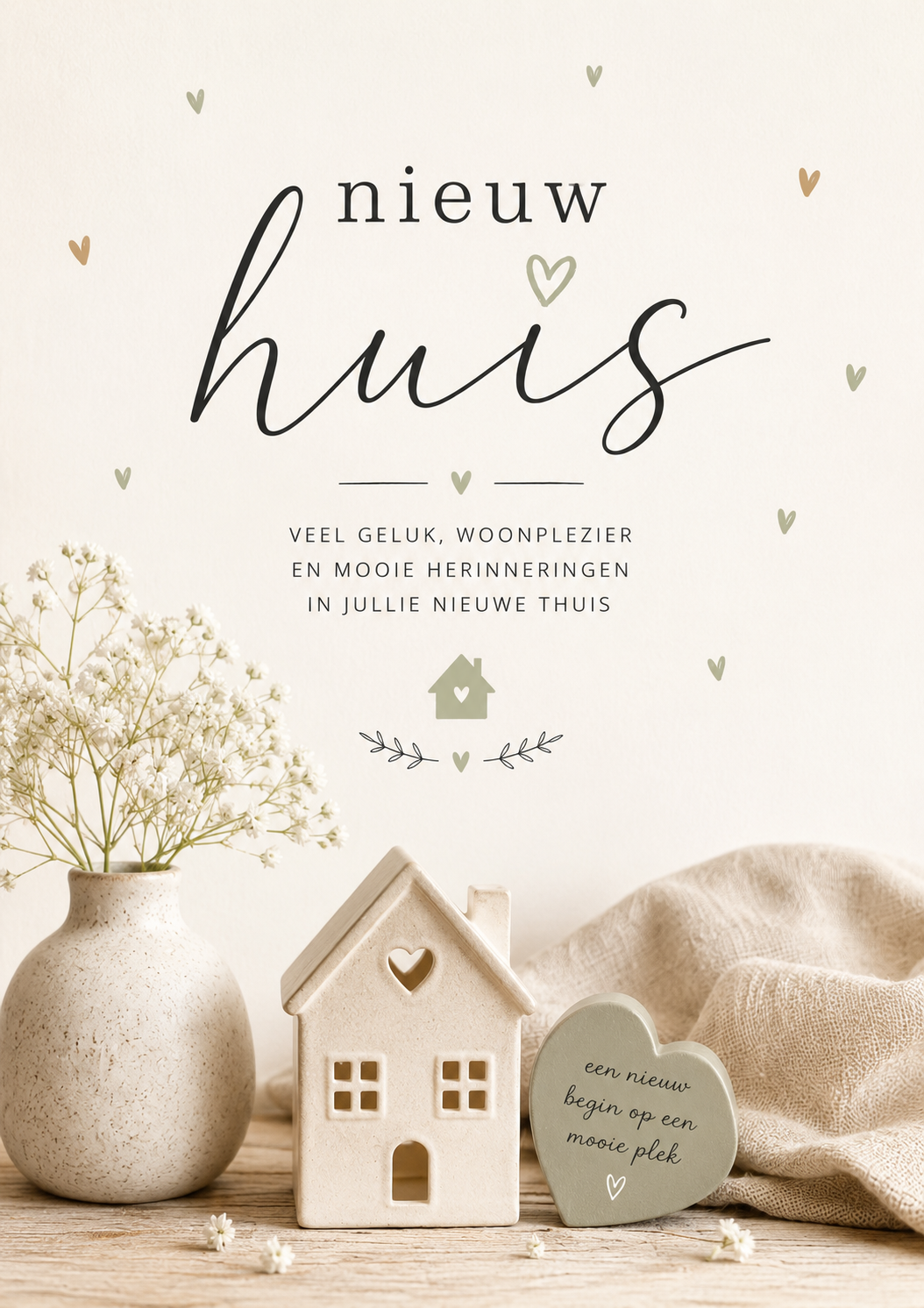 KAART"NIEUW HUIS"!