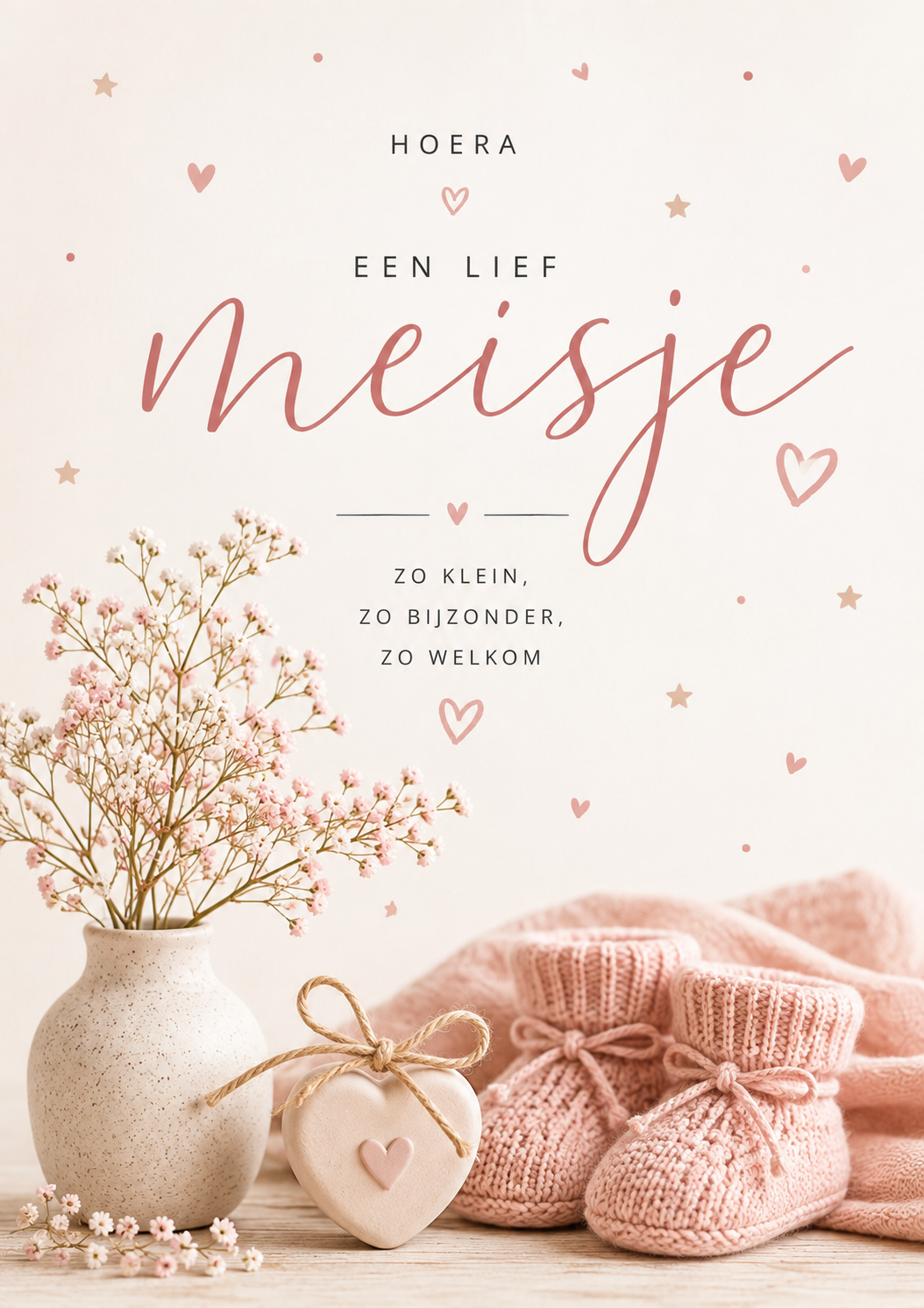 KAART"GEBOORTE DOCHTER'!