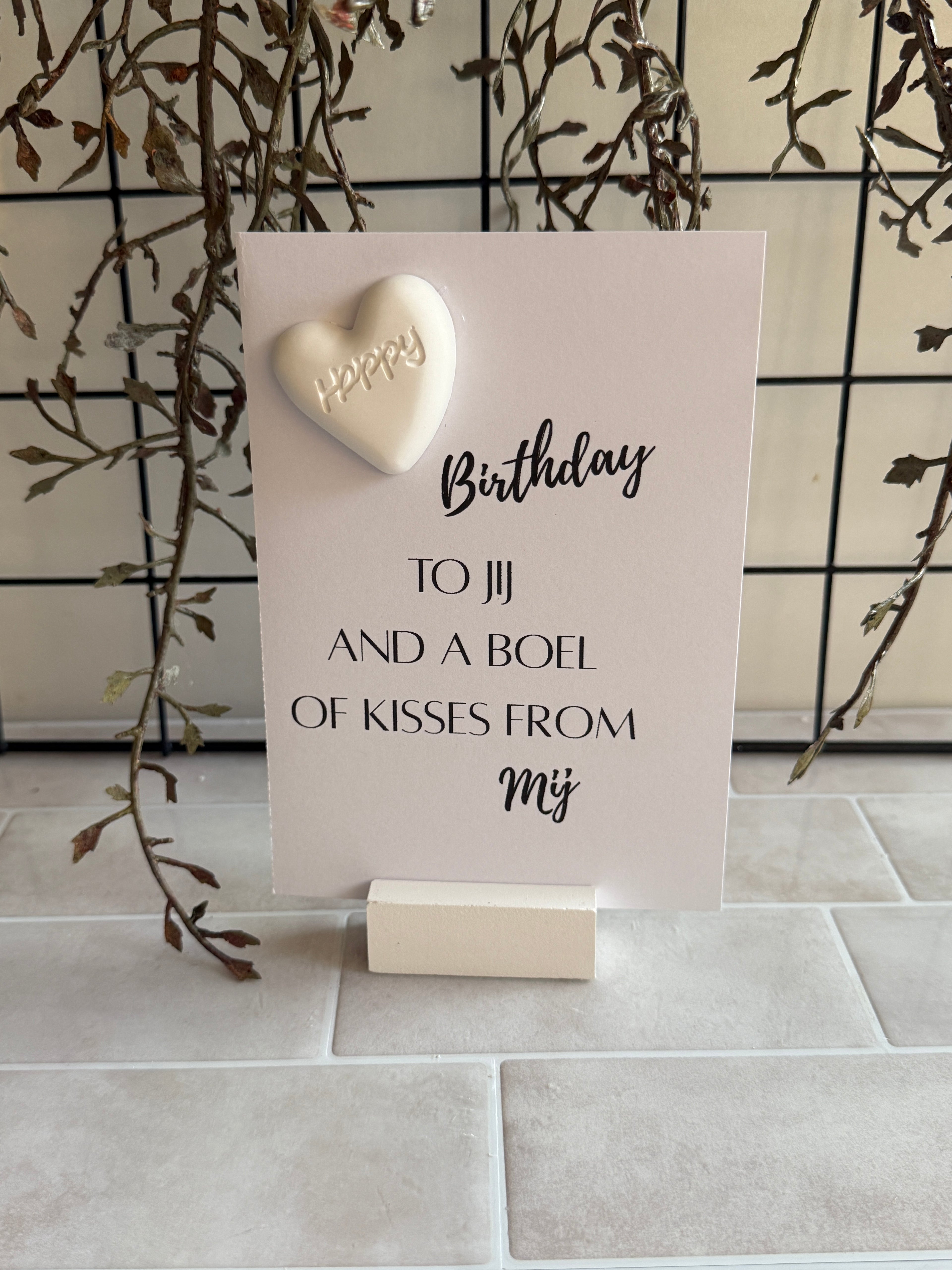 KAART” HAPPY BIRTHDAY”