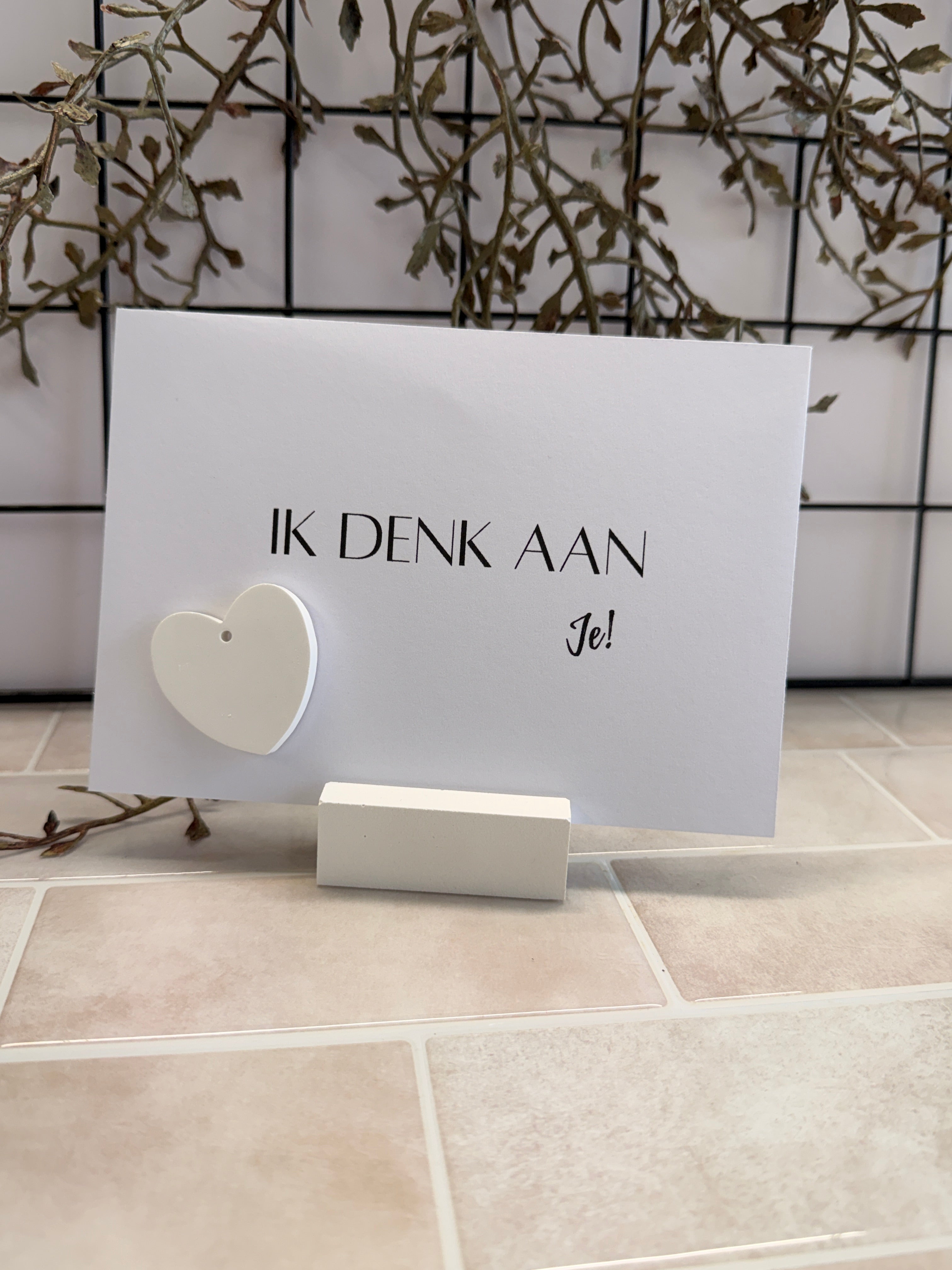 KAART "IK DENK AAN JOU!".