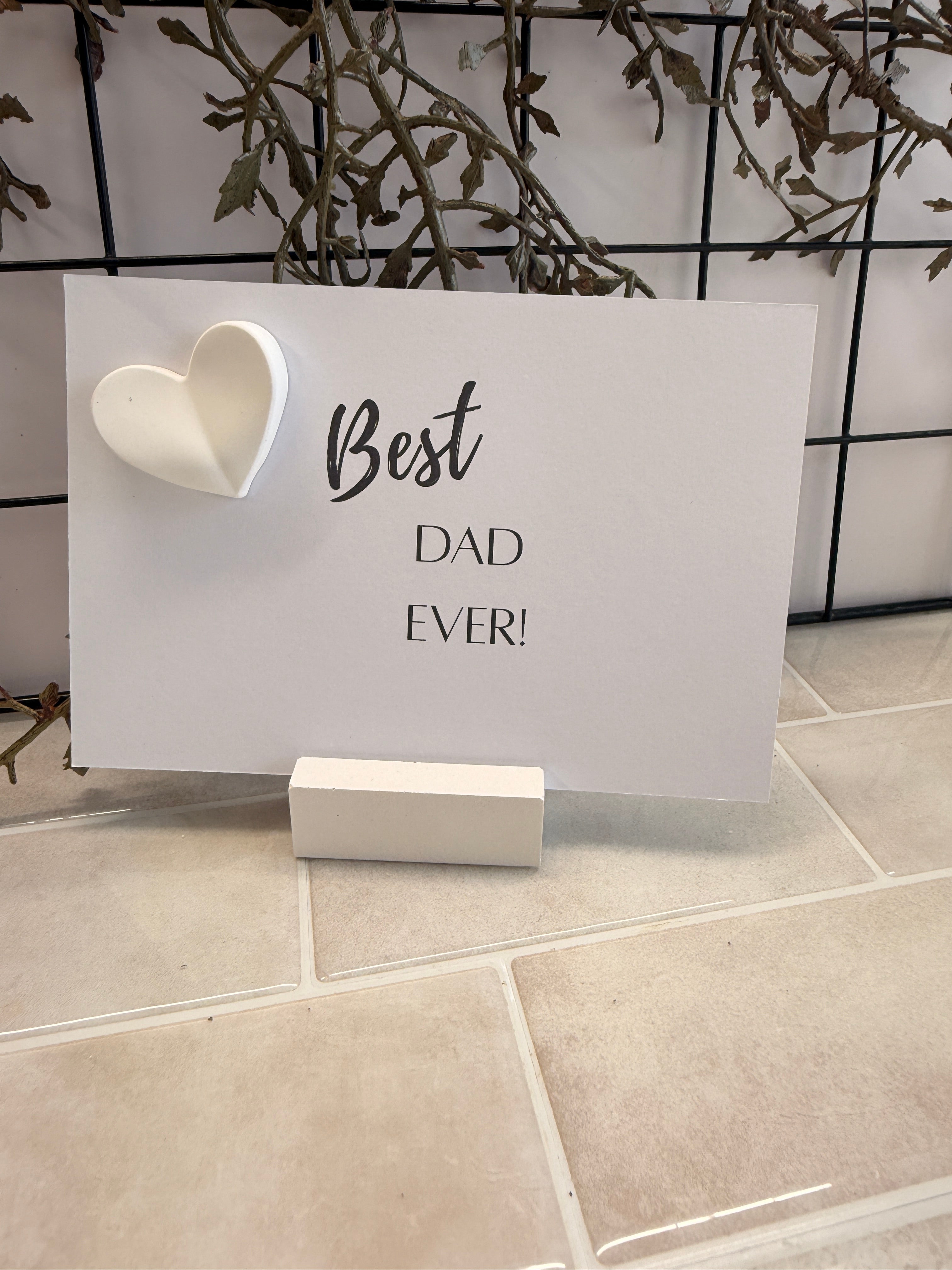 KAART "BEST DAD EVER!".