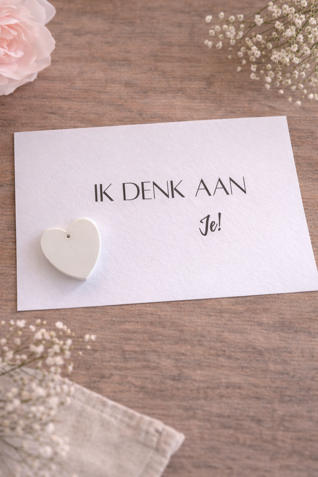 KAART "IK DENK AAN JOU!".