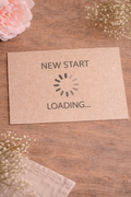 KAART "NIEUWE START".